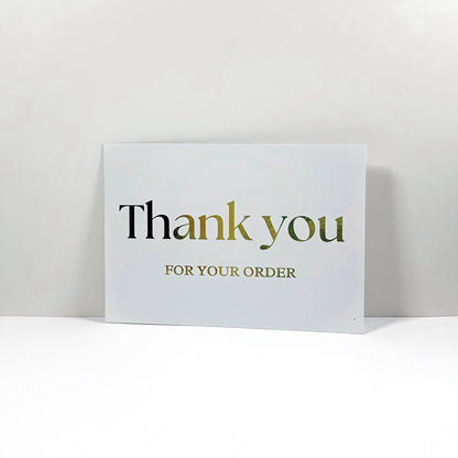 Foiled Thank You Cards