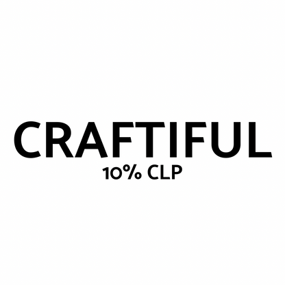 10% CLP Labels 45MM ( Craftiful )